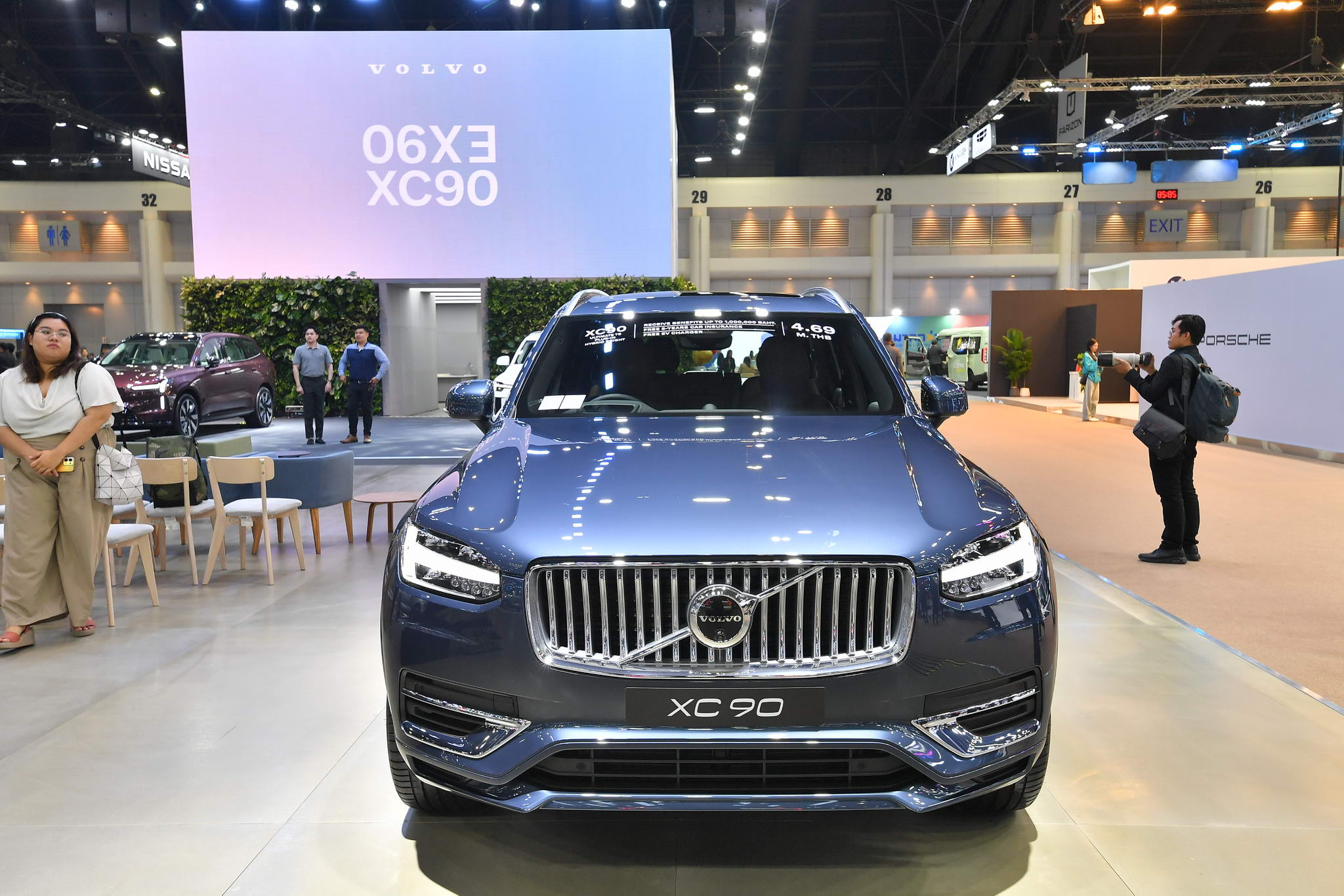 A Volvo Car Thailand bemutatta az új XC90-et és a 6 üléses EX90-et a 2025. évi 46. Bangkoki Nemzetközi Autószalonon